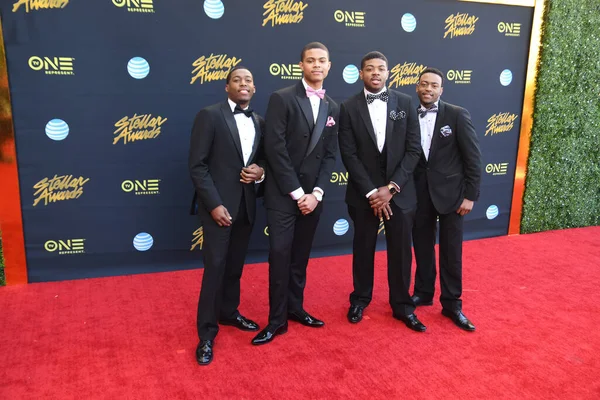 Celebridades Durante 33Th Annual Stellar Awards Red Carpet Orleans Resort — Fotografia de Stock