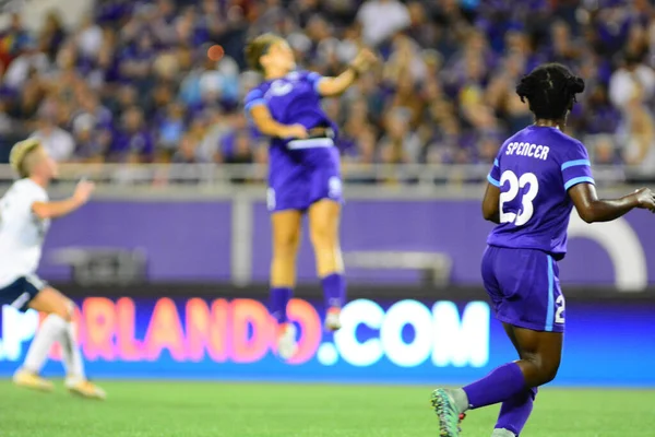 Orlando Pride Gastheer Van Washington Spirit Camping World Stadium Orlando — Stockfoto