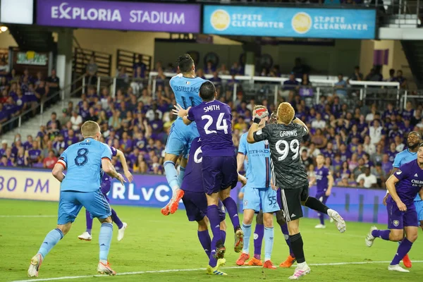 Orlando City Accueille New York City Juillet 2019 Orlando City — Photo