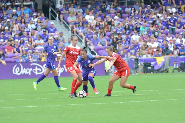 Orlando Pride Nisan 2017 Orlando City Stadyumu Nda Washington Spirit — Stok fotoğraf