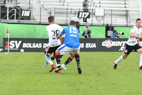 Rangers Corinthians Podczas Pucharu Florydy Stadionie Spectrum Stycznia 2018 Orlando — Zdjęcie stockowe