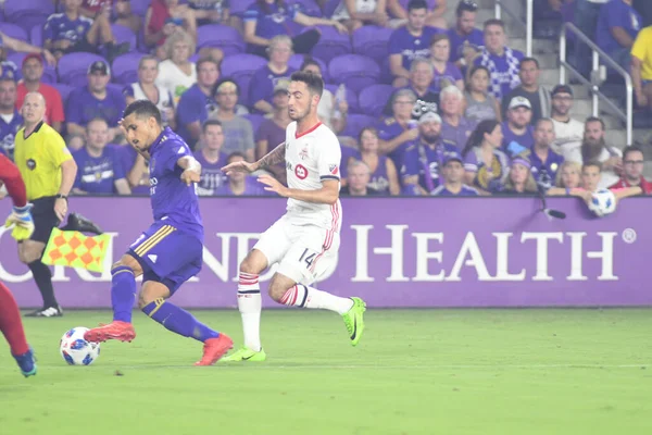 Orlando City Sediou Toronto Exploria Stadium Orlando Florida Julho 2018 — Fotografia de Stock