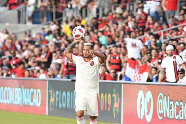 Flamengo Eintracht Frankfurt Karşı Ocak 2019 Cumartesi Günü Orlando City — Stok fotoğraf