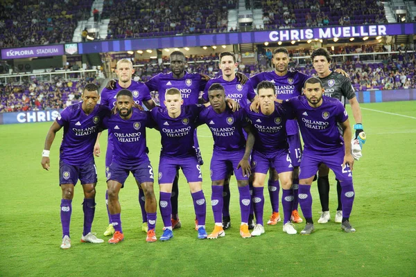 Orlando City Ospita Philadelphia Union All Exploria Stadium Orlando Florida — Foto Stock