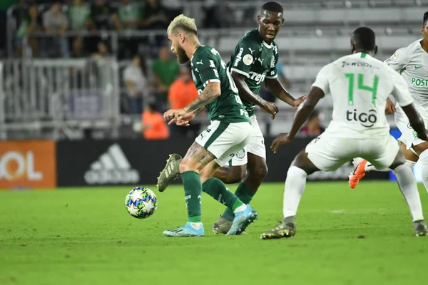 Florida Cup 2020 Palmeiras Atlético Nacional Jogo Estádio Exploria Orlando — Fotografia de Stock