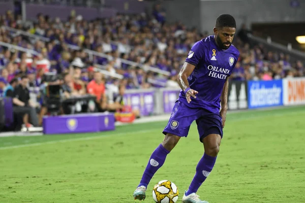 Orlando City Hosts Lafc Exploria Stadium Orlando Florida Saturday Szeptember — Stock Fotó