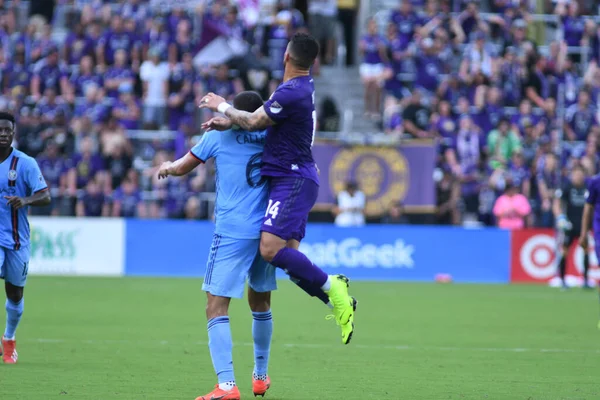 Orlando City Host New York City Orlando City Stadium Orlando — Stock fotografie