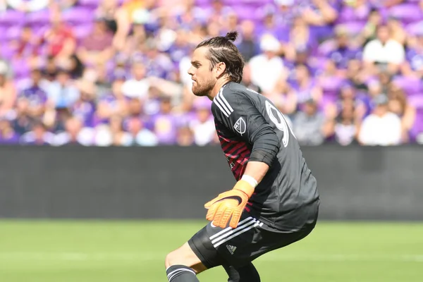 Orlando City 8 Nisan 2018 'de Orlando Florida' daki Exploria Stadyumu 'nda Portland Timbers' a ev sahipliği yaptı.. 