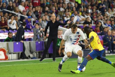 ABD Erkekler Milli Takımı 21 Mart 2019 'da Orlando City Stadyumu' nda Ekvador Milli Takımı 'na ev sahipliği yaptı..