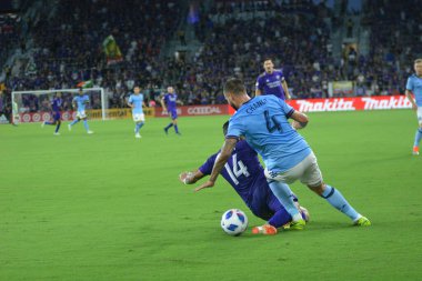 Orlando City 26 Temmuz 2018 'de Florida Exploria Stadyumu' nda NYC FC 'ye ev sahipliği yaptı. Fotoğraf: Marty Jean-Louis