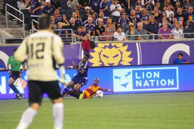 Orlando City SC, 29 Haziran 2016 'da Orlando Florida' daki Kamp Dünyası Stadyumu 'nda Fort Lauderdale Strikers' a ev sahipliği yaptı..