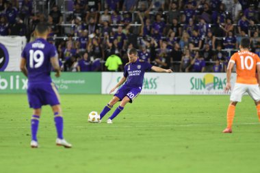 Orlando City SC, 22 Eylül 2018 'de Florida Exploria Stadyumu' nda Houston Dynamo 'yu ağırladı..