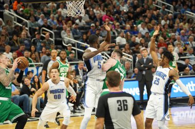 Orlando Magic, Boston Celtics 'i 24 Ocak 2020' de Orlando, Florida 'da Amway Center' da ağırladı. 