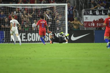 Amerikan Futbol Takımı 15 Kasım 2019 Cuma günü Orlando Florida 'daki Exploria Stadyumu' nda oynanan Concacaf Uluslar Ligi karşılaşmasında Kanada 'ya ev sahipliği yapmaktadır.