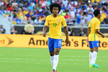 Brezilya, 8 Haziran 2016 tarihinde Orlando Florida 'daki Copa America Centenario' da Haiti ile karşılaştı.. 