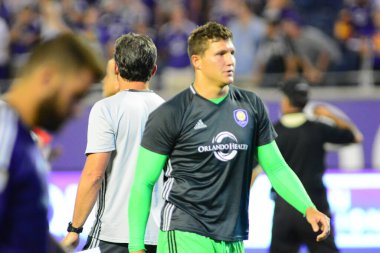 Orlando City SC, 29 Haziran 2016 'da Orlando Florida' daki Kamp Dünyası Stadyumu 'nda Fort Lauderdale Strikers' a ev sahipliği yaptı..
