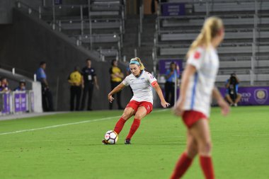 Orland Pride, 25 Ağustos 2018 'de Orlando Florida' daki Exploria Stadyumu 'nda Chicago Red Stars' a ev sahipliği yapıyor..