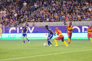Orlando City SC, 29 Haziran 2016 'da Orlando Florida' daki Kamp Dünyası Stadyumu 'nda Fort Lauderdale Strikers' a ev sahipliği yaptı..