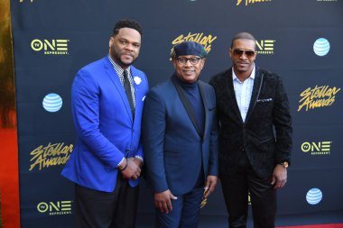 24 Mart 2018 Cumartesi günü Las Vegas 'taki Orleans Resort' ta düzenlenen 33. Yıldız Ödülleri Kırmızı Halı sırasında ünlüler.