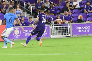 Orlando City 26 Temmuz 2018 'de Florida Exploria Stadyumu' nda NYC FC 'ye ev sahipliği yaptı. Fotoğraf: Marty Jean-Louis