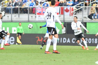 13 Ocak 2018 'de Orlando Florida' daki Spektrum Stadyumu 'nda düzenlenen Florida Kupası' nda Korucular Corinthianlara karşı..