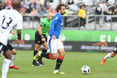 13 Ocak 2018 'de Orlando Florida' daki Spektrum Stadyumu 'nda düzenlenen Florida Kupası' nda Korucular Corinthianlara karşı..