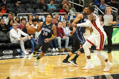 Orlando Magic 1 Şubat 2020 tarihinde Orlando Florida 'daki Amway Center' da Miami Heat 'e ev sahipliği yaptı.. 