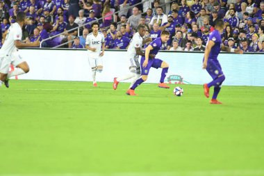 Orlando City 20 Şubat 2019 Çarşamba günü Orlando Fl 'daki Orlando City Stadyumu' nda New England 'a ev sahipliği yaptı. 
