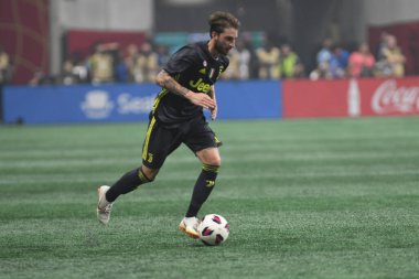 1 Ağustos 2018 tarihinde Atlanta 'daki Mercedez Benz Stadyumu' nda tüm yıldızlar Juventus 'a karşı..  