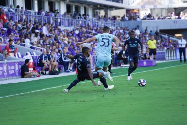 Orlando City SC 20 Nisan 2019 'da Orlando City Stadyumu' nda Vancouver Whitecaps 'a ev sahipliği yapıyor..  