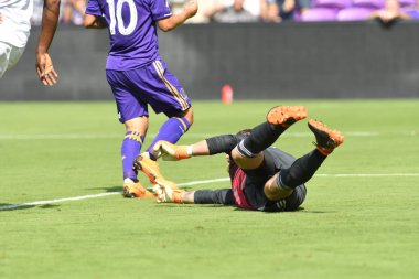 Orlando City 8 Nisan 2018 'de Orlando Florida' daki Exploria Stadyumu 'nda Portland Timbers' a ev sahipliği yaptı.. 