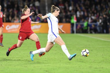 ABD, 7 Mart 2018 tarihinde Orlando City Stadyumu 'ndaki SheBelives Kupası' nda İngiltere ile karşı karşıya geldi..  
