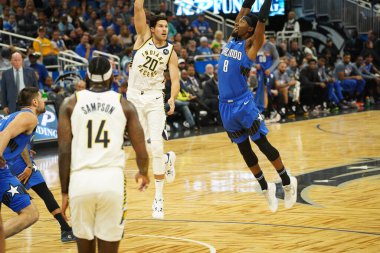 Orlando Magic 10 Kasım 2019 'da Indiana Pacers' ı Amway Center 'da ağırlıyor. Fotoğraf: Marty Jean-Louis