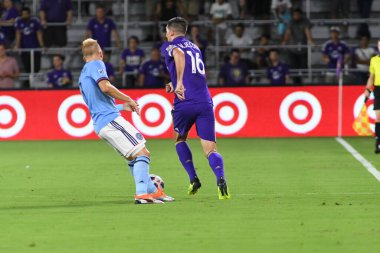 Orlando City 26 Temmuz 2018 'de Florida Exploria Stadyumu' nda NYC FC 'ye ev sahipliği yaptı. Fotoğraf: Marty Jean-Louis