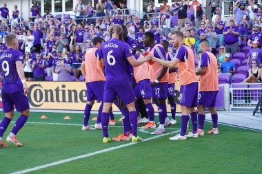 Orlando City SC 19 Mayıs 2019 'da Orlando City Stadyumu' nda FC Cincinnati 'ye ev sahipliği yaptı.