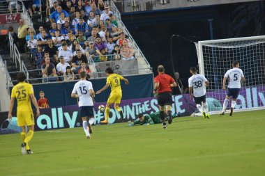 Paris Saint-Germain, Tottenham Hotspur 'a karşı 22 Temmuz 2017' de Orlando Florida 'daki Citrus Bowl' da.  