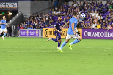 Orlando City 26 Temmuz 2018 'de Florida Exploria Stadyumu' nda NYC FC 'ye ev sahipliği yaptı. Fotoğraf: Marty Jean-Louis