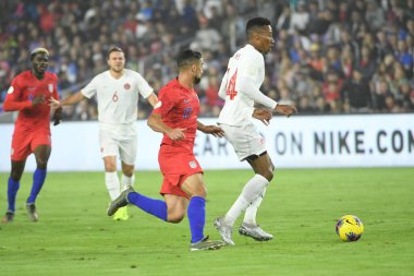 Amerikan Futbol Takımı 15 Kasım 2019 Cuma günü Orlando Florida 'daki Exploria Stadyumu' nda oynanan Concacaf Uluslar Ligi karşılaşmasında Kanada 'ya ev sahipliği yapmaktadır.