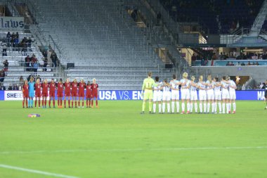 ABD, 7 Mart 2018 tarihinde Orlando City Stadyumu 'ndaki SheBelives Kupası' nda İngiltere ile karşı karşıya geldi.. 