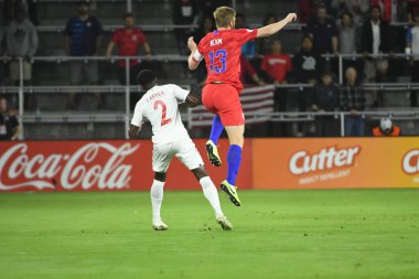 Amerikan Futbol Takımı 15 Kasım 2019 Cuma günü Orlando Florida 'daki Exploria Stadyumu' nda oynanan Concacaf Uluslar Ligi karşılaşmasında Kanada 'ya ev sahipliği yapmaktadır.