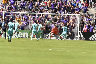Orlando City SC 20 Nisan 2019 'da Orlando City Stadyumu' nda Vancouver Whitecaps 'a ev sahipliği yapıyor..  