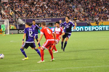 Orlando City SC, 8 Mayıs 2015 'te Florida' daki Kamp Dünyası Stadyumu 'nda Los Angeles Galaksisi' ne ev sahipliği yaptı.. 