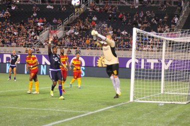 Orlando City SC, 29 Haziran 2016 'da Orlando Florida' daki Kamp Dünyası Stadyumu 'nda Fort Lauderdale Strikers' a ev sahipliği yaptı..