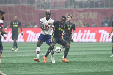 1 Ağustos 2018 tarihinde Atlanta 'daki Mercedez Benz Stadyumu' nda tüm yıldızlar Juventus 'a karşı..  