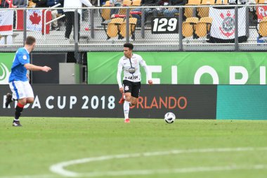 13 Ocak 2018 'de Orlando Florida' daki Spektrum Stadyumu 'nda düzenlenen Florida Kupası' nda Korucular Corinthianlara karşı..