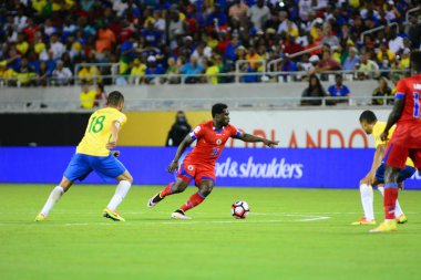 Brezilya, 8 Haziran 2016 tarihinde Orlando Florida 'daki Copa America Centenario' da Haiti ile karşılaştı..