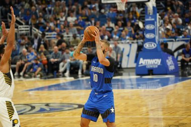 Orlando Magic 10 Kasım 2019 'da Indiana Pacers' ı Amway Center 'da ağırlıyor. Fotoğraf: Marty Jean-Louis