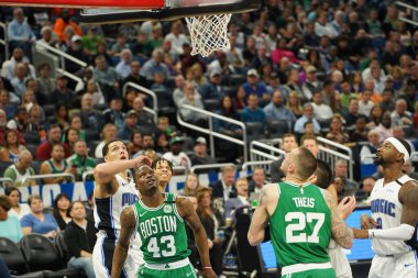 Orlando Magic, Boston Celtics 'i 24 Ocak 2020' de Orlando, Florida 'da Amway Center' da ağırladı.