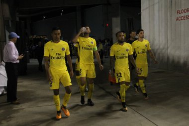 Paris Saint-Germain, Tottenham Hotspur 'a karşı 22 Temmuz 2017' de Orlando Florida 'daki Citrus Bowl' da.   