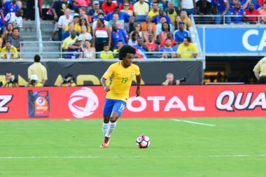 Brezilya, 8 Haziran 2016 tarihinde Orlando Florida 'daki Copa America Centenario' da Haiti ile karşılaştı..